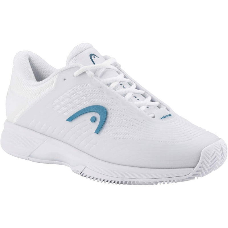 Zapatillas de Padel Head Revolt Pro 4.5 Clay Blanco Azul Mujer