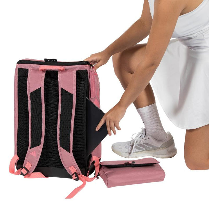 Mochila Adidas Marta Ortega Protour 3.5 Rosa Negro