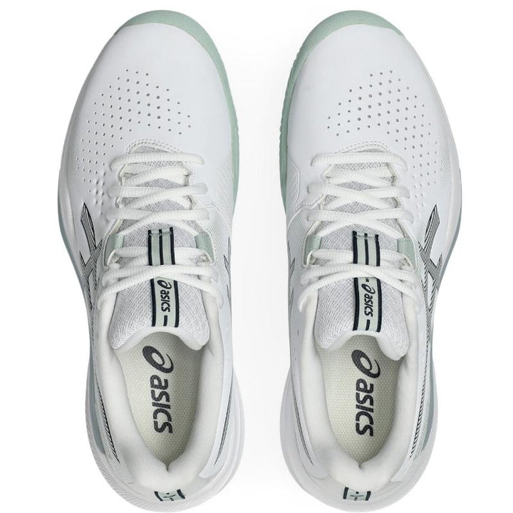 Zapatillas de Padel Asics Gel Challenger 15 Clay Blanco Verde Liquen