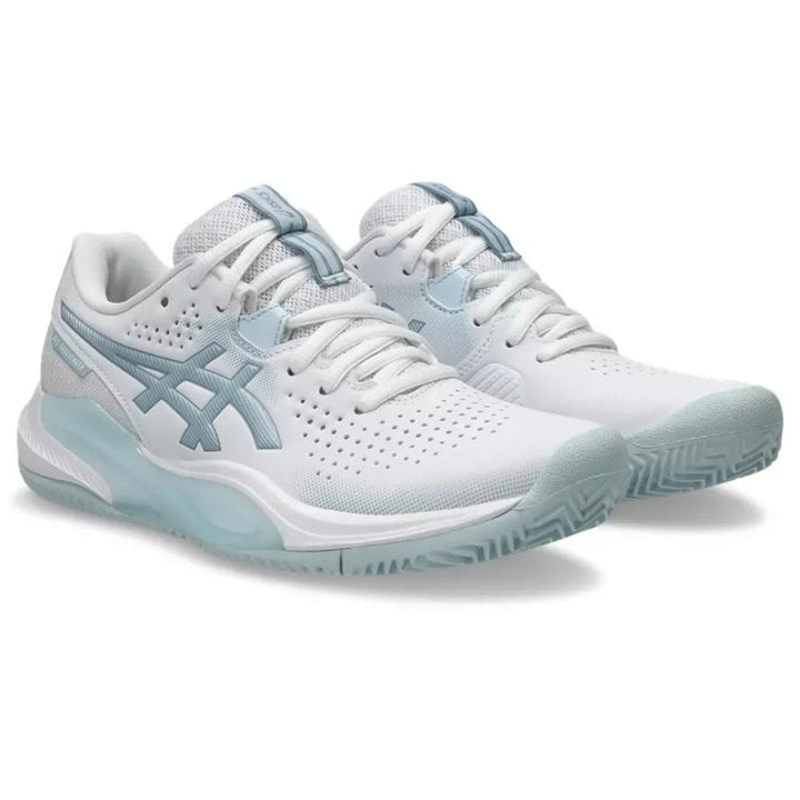 Zapatillas de Padel Asics Gel Challenger 15 Clay Blanco Azul Mujer