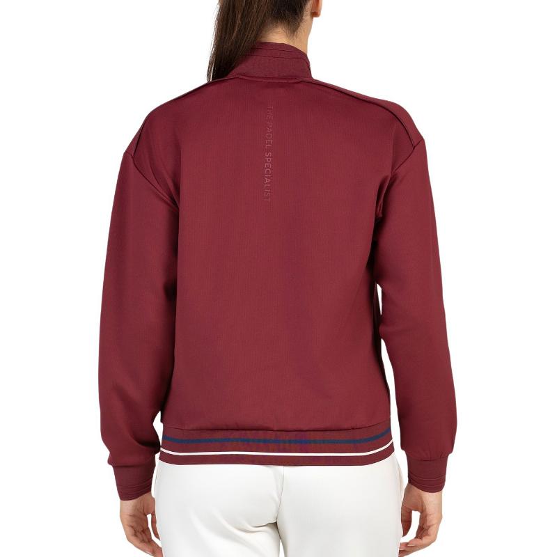 Chaqueta Bullpadel Alsa Vino Burdeos