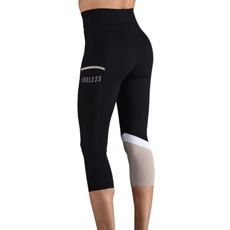 Mallas Endless Line Pocket HW Negro Delave