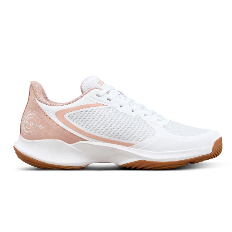 Zapatillas de Padel Wilson Hurakn Lite Blanco Rosa Mujer