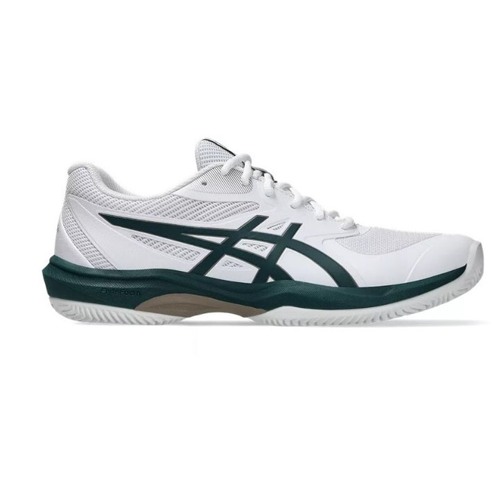 Zapatillas de Pádel de Pádel Asics Game FF Clay Blanco Verde Saxon