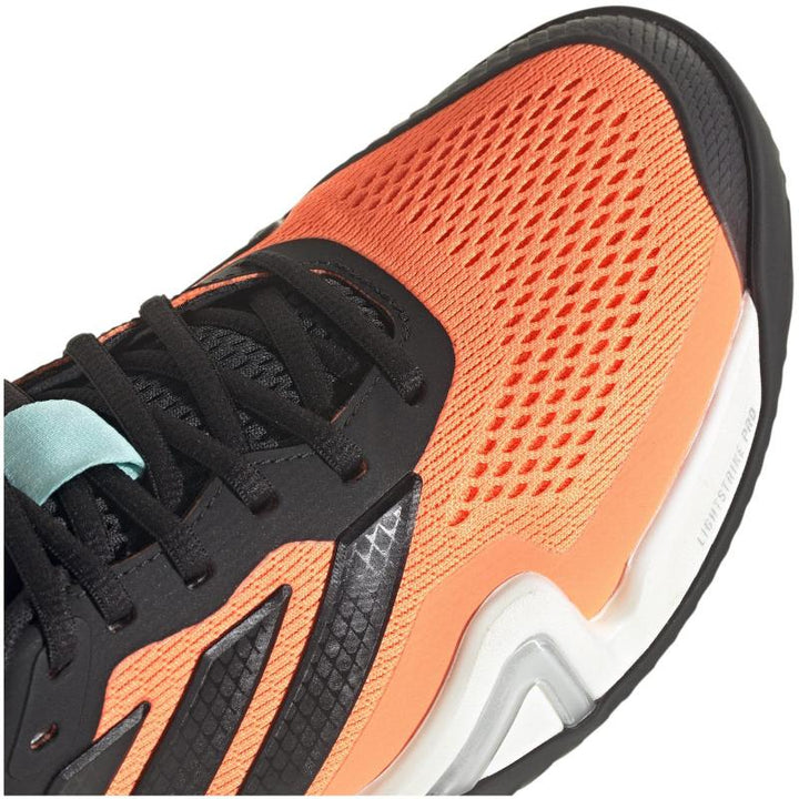 Zapatillas de Padel Adidas Barricade 14 Naranja Negro Aqua