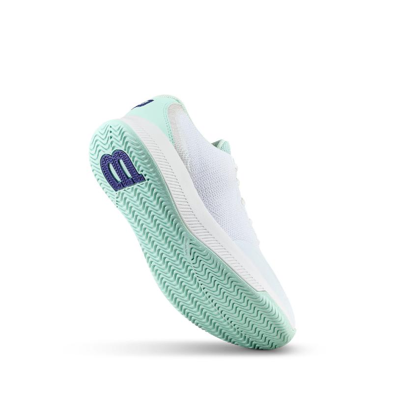 Zapatillas de Pádel de Pádel Wilson Intrigue Lite Blanco Aguamarina Mujer