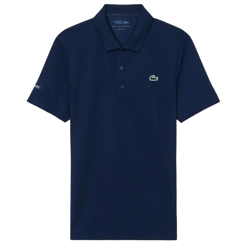 Polo Lacoste Novak Djokovic Tenis Azul Marino
