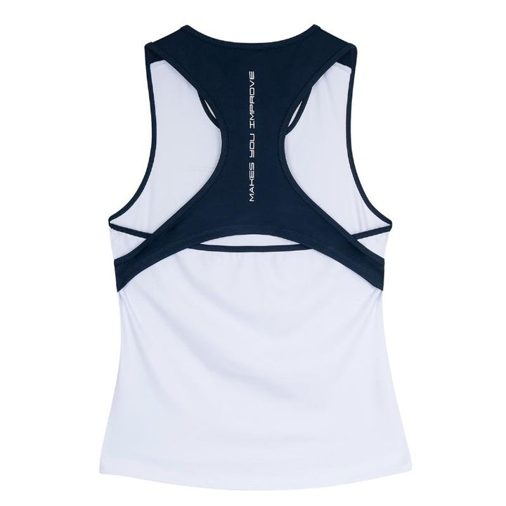 Camiseta Nox Team Blanco Azul Marino Mujer