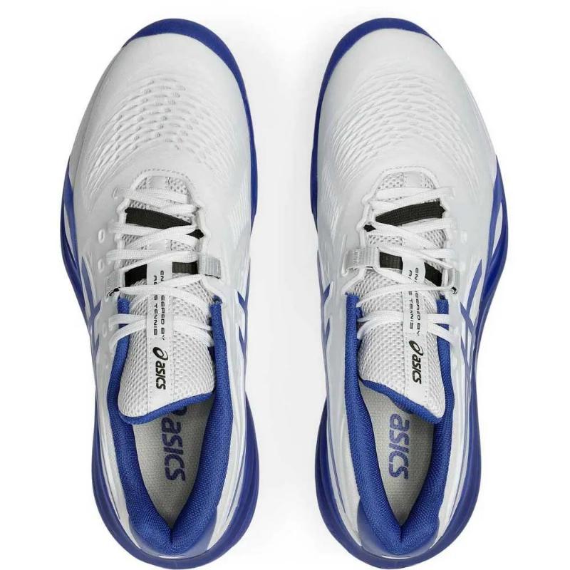 Zapatillas de Pádel de Pádel Asics Gel Resolution X Blanco Azul Cobalto