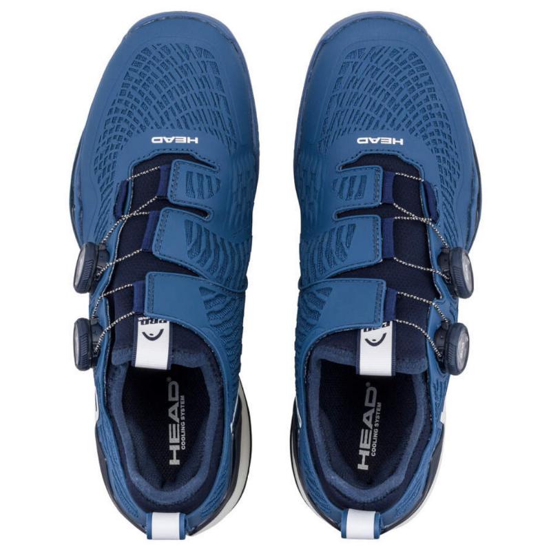 Zapatillas de Padel Head Endure Pro BOA Clay Azul Oscuro