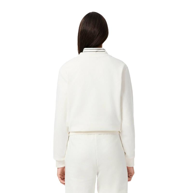 Sudadera Lacoste Sport Blanco Mujer