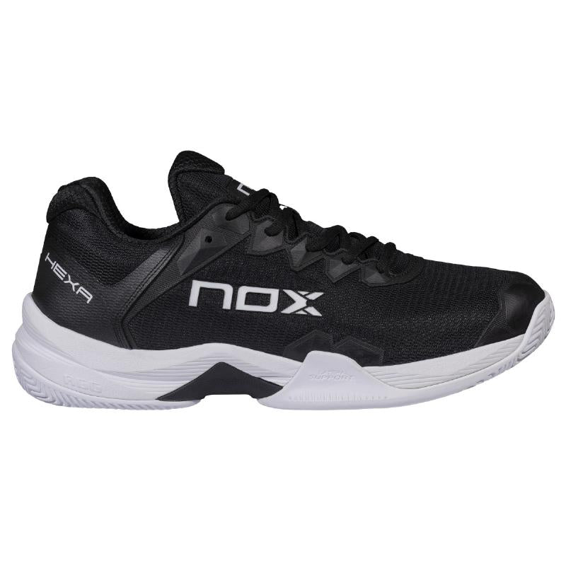 Zapatillas de Padel Nox ML10 Hexa Negro Blanco