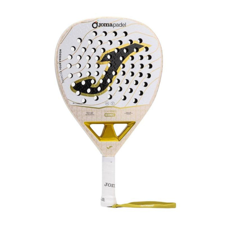 Pala Joma Slam Pro Iconic Blanco Oro