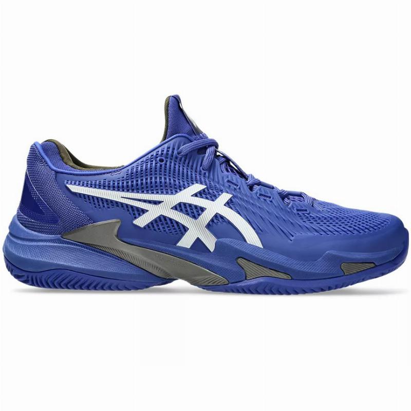 Zapatillas de Padel Asics Court FF 3 Clay Azul Cobalto Blanco