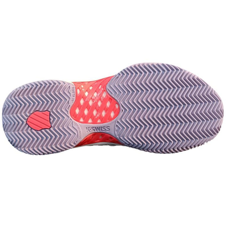 Zapatillas de Padel Kswiss Express Light 3 HB Clay Blanco Lila Mujer