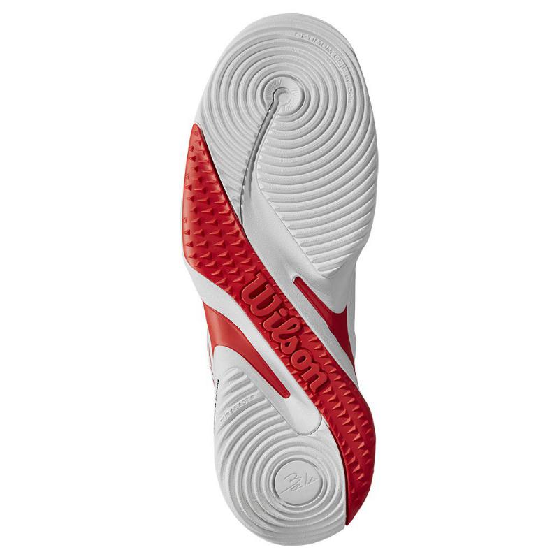 Zapatillas de Padel Wilson Bela Tour Blanco Rojo Negro