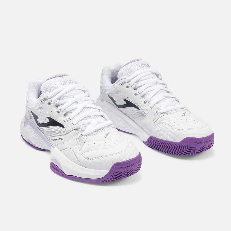 Zapatillas de Padel Joma Master 1000 2602 Blanco Mujer