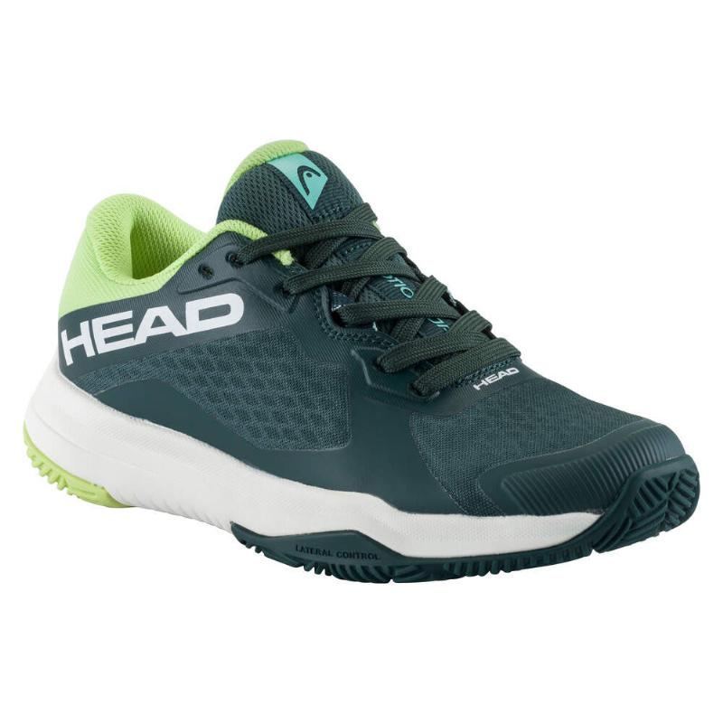 Zapatillas de Padel Head Motion Padel Verde Bosque Junior