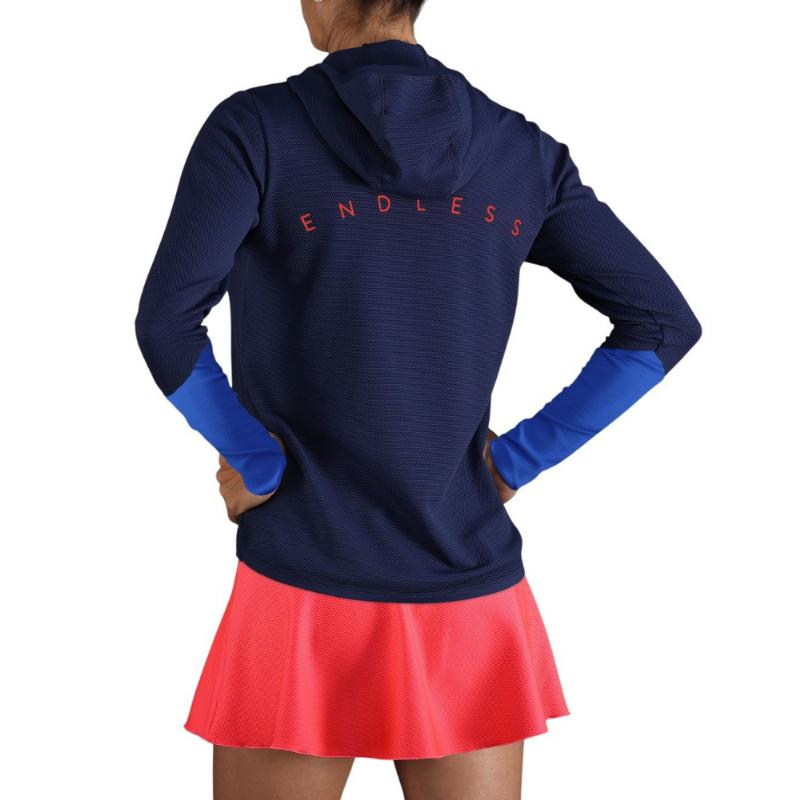 Sudadera Endless Breath Line Azul Marino Royal