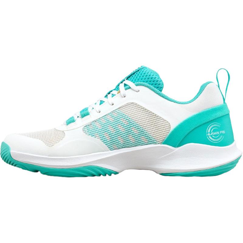 Zapatillas de Padel Wilson Hurakn Pro V2 Blanco Turquesa Mujer