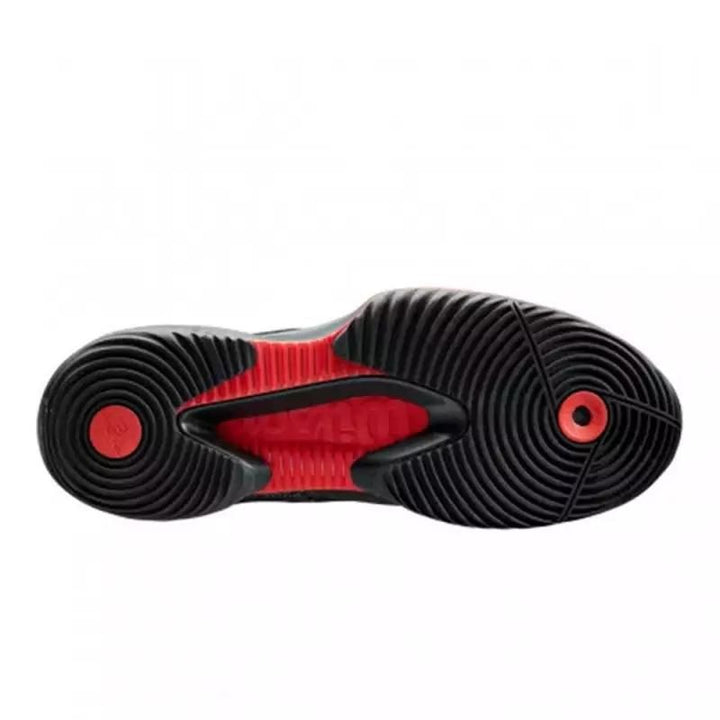 Zapatillas de Pádel de Pádel Wilson  Bela Pro Negro Rojo Amapola