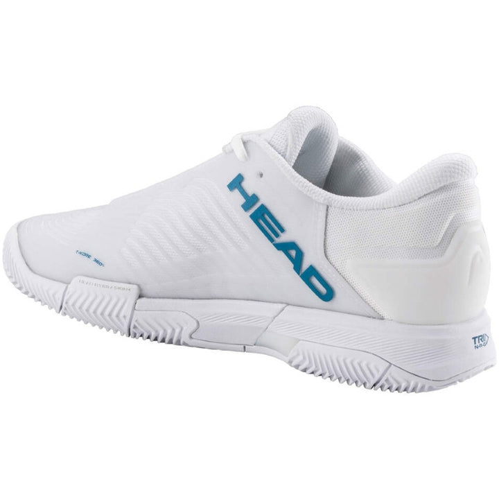 Zapatillas de Padel Head Revolt Pro 4.5 Clay Blanco Azul Mujer