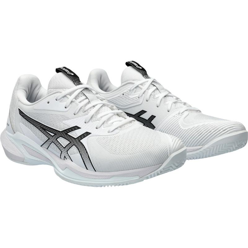 Zapatillas de Padel Asics Solution Speed FF 3 Clay Blanco Negro