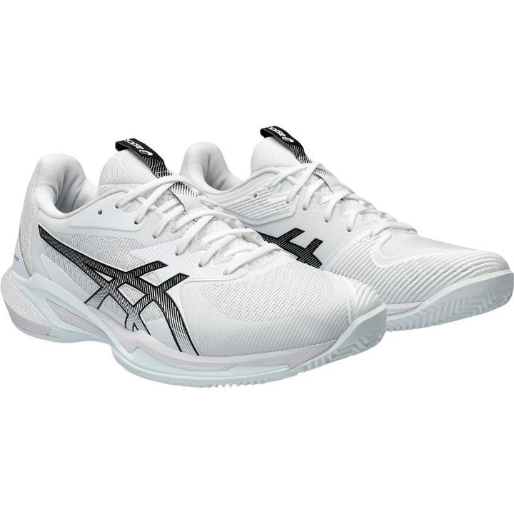Zapatillas de Padel Asics Solution Speed FF 3 Clay Blanco Negro