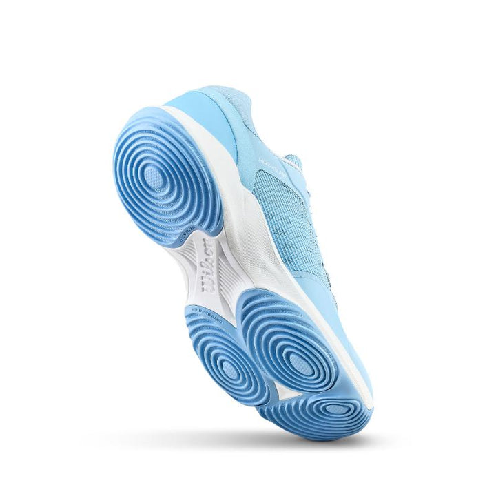 Zapatillas de Padel Wilson Hurakn Pro V2 Azul Claro Blanco Mujer