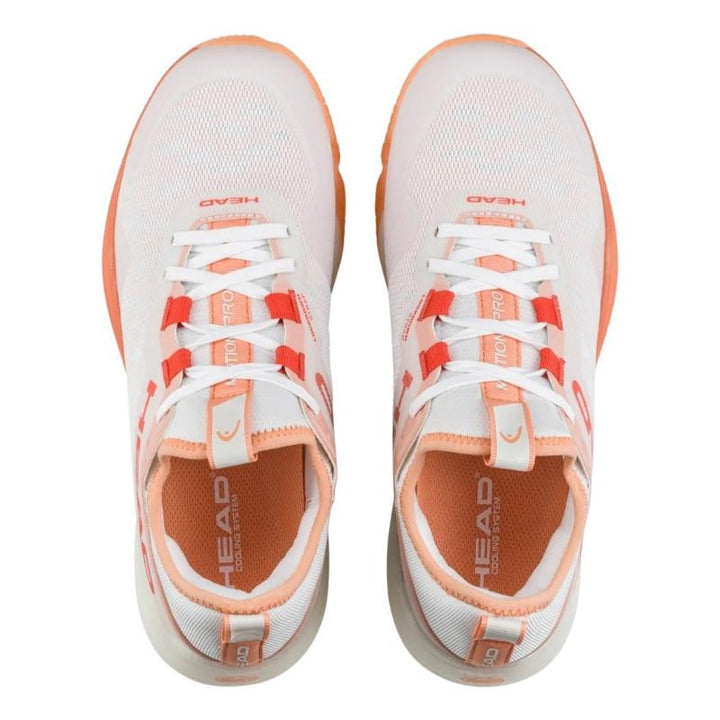 Zapatillas de Padel Head Motion Pro Blanco Coral Mujer