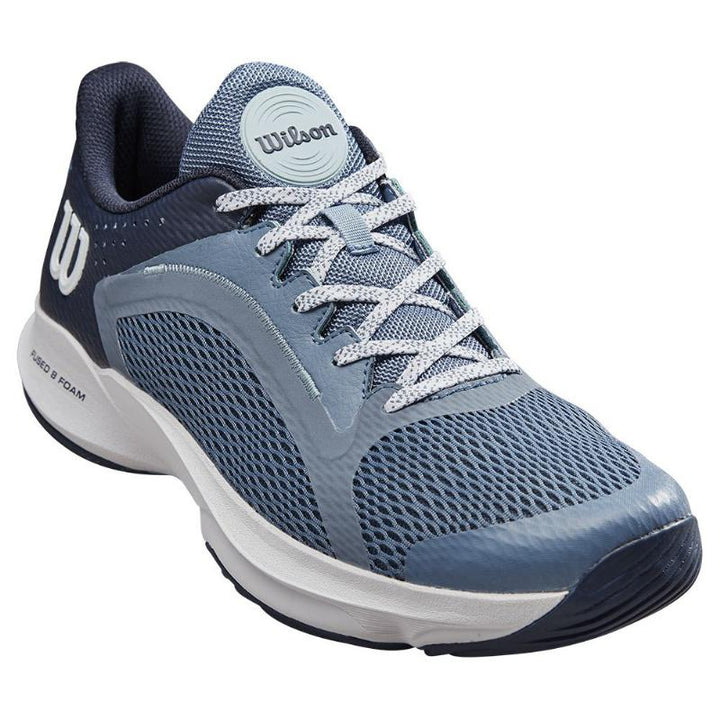 Zapatillas de Pádel de Pádel Wilson Hurakn 2.0 Azul Chino Negro Mujer