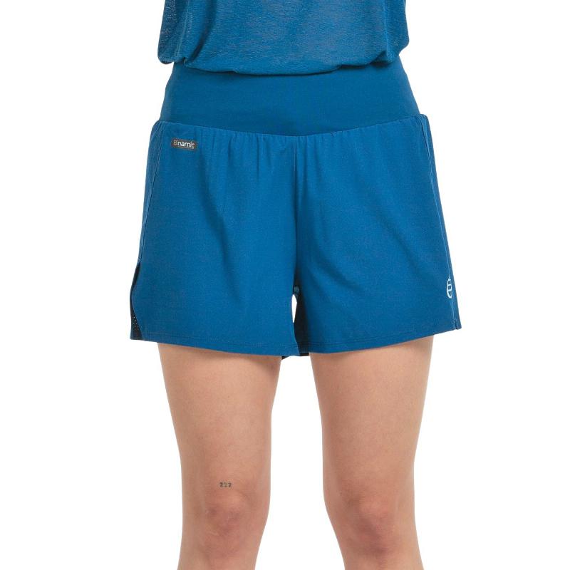 Short Bullpadel Dictio Azul Tinta Mujer