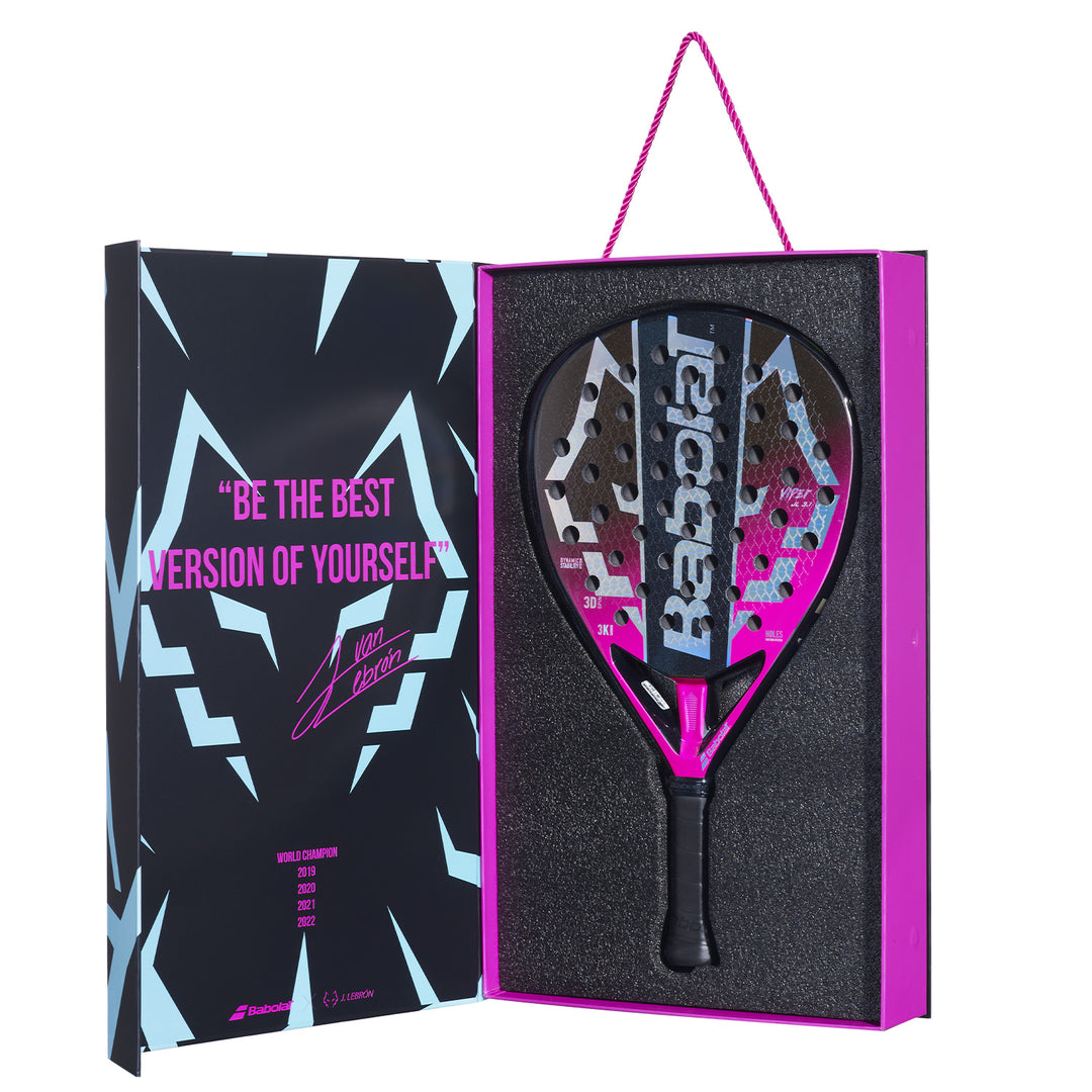 Babolat Viper Juan Lebrón 3.1 Black/Purple/Sky Blue