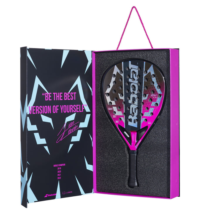 Babolat Viper Juan Lebrón 3.1 Black/Purple/Sky Blue