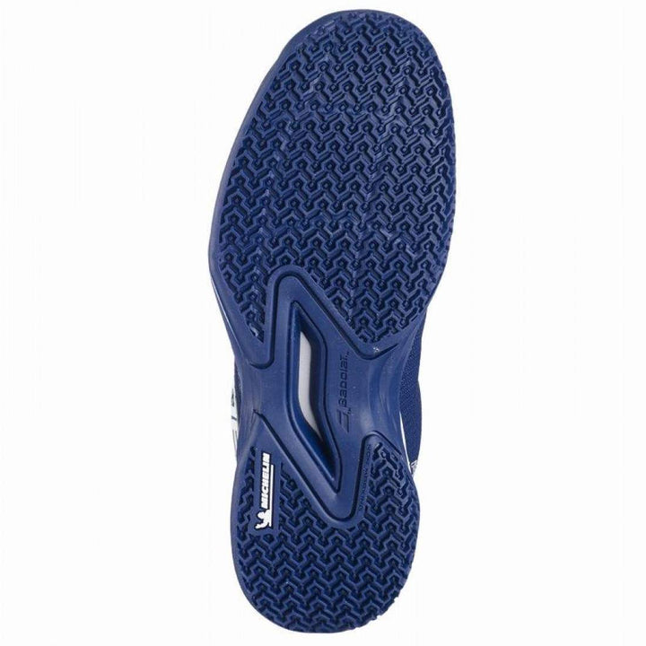Babolat Jet Premura 2 Dark Blue Flash Green Junior Shoes