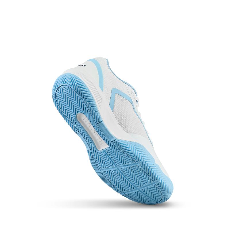Zapatillas de Pádel de Pádel Wilson Courtglide Blanco Celeste Mujer