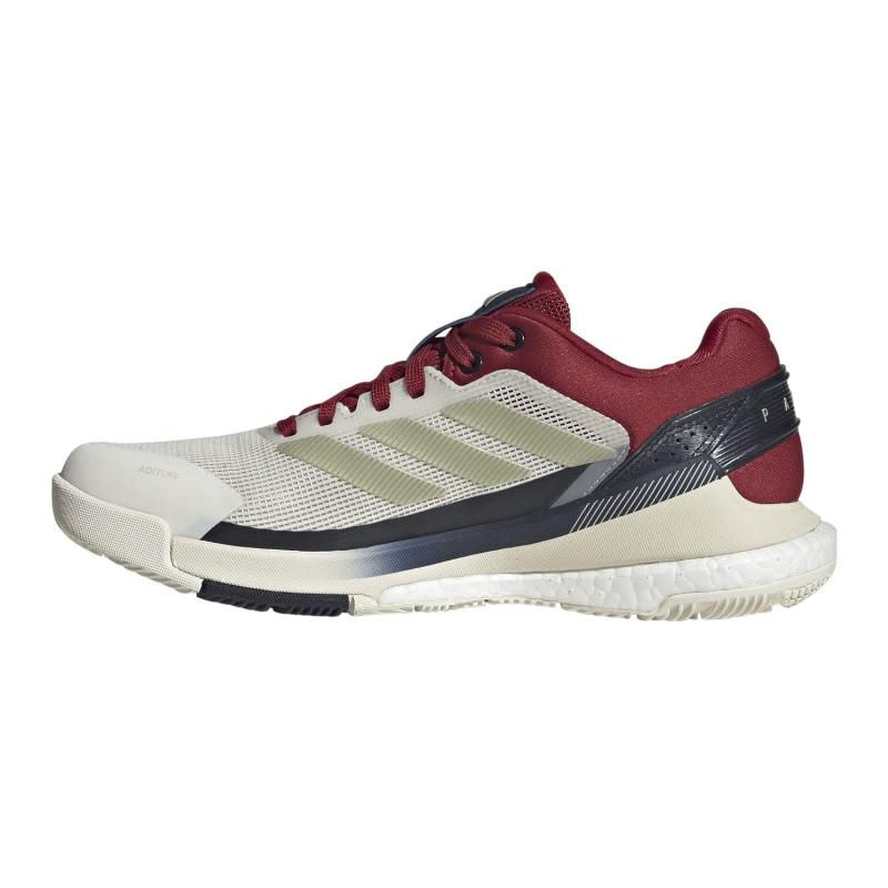 Zapatillas de Padel Adidas Crazyquick Boost Padel Beige Mujer