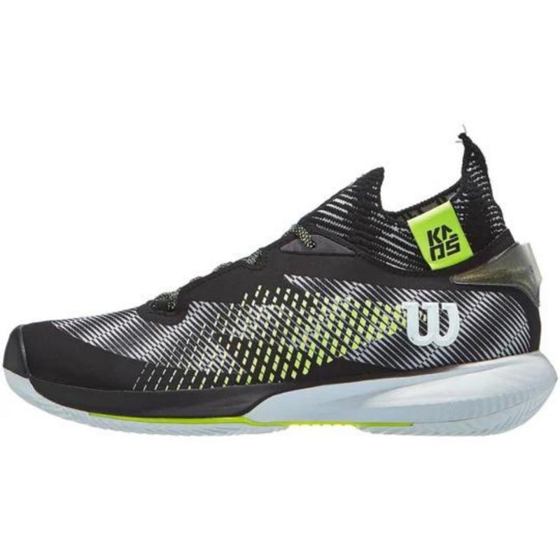 Zapatillas de Pádel de Pádel Wilson Kaos Rapide SFT Clay Negro Amarillo