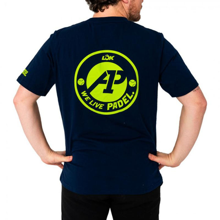 Camiseta Lok A1 Padel Glacier Azul Marino