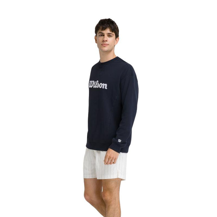 Sudadera Wilson Parkside Crew Azul Marino
