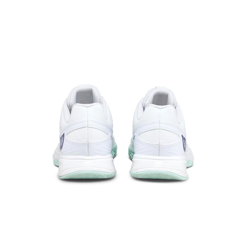Zapatillas de Padel Wilson Rush Pro L Blanco Aguamarina Junior
