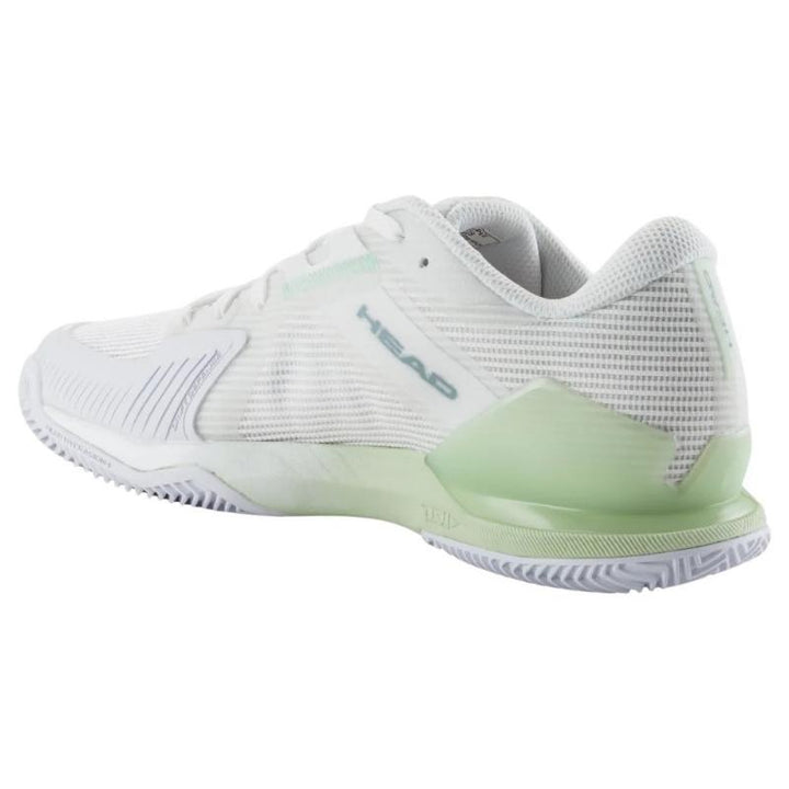 Zapatillas de Pádel de Pádel Head Sprint Pro 4.0 Clay Blanco Verde Claro Mujer