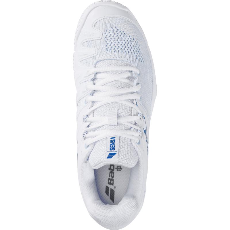 Zapatillas de Padel Babolat Sensa Blanco Azul Mujer