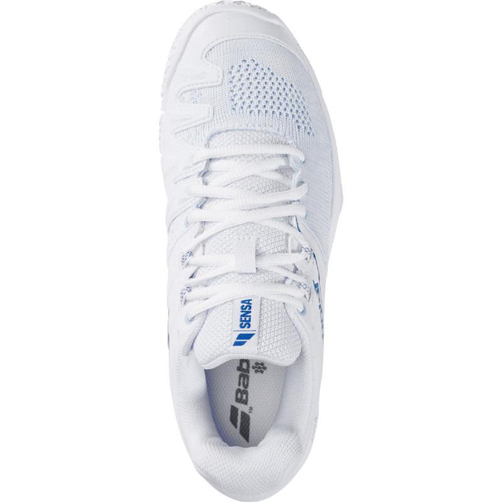 Zapatillas de Padel Babolat Sensa Blanco Azul Mujer