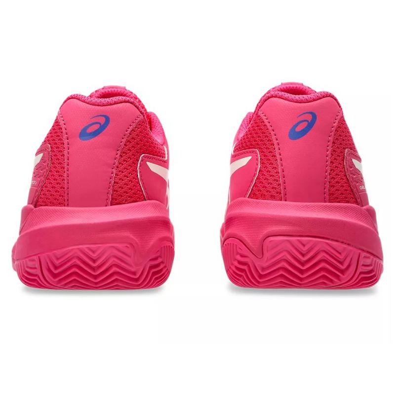 Zapatillas de Padel Asics Gel Resolution X Clay GS Rosa Brillante Crema Junior
