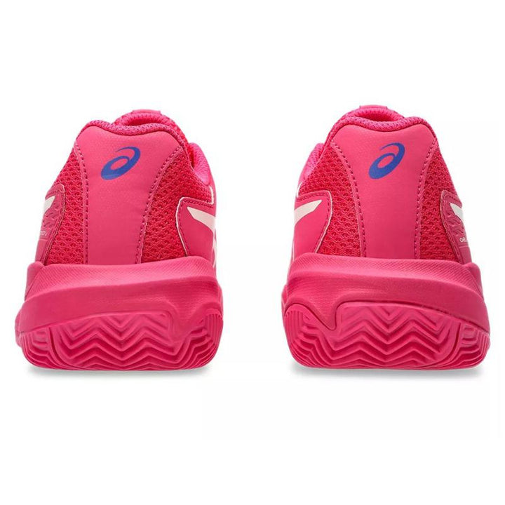 Zapatillas de Padel Asics Gel Resolution X Clay GS Rosa Brillante Crema Junior