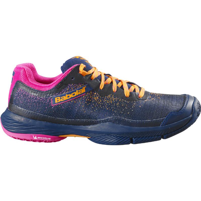 Zapatillas de Pádel de Pádel Babolat Jet Ritma Azul Marino Fucsia Mujer