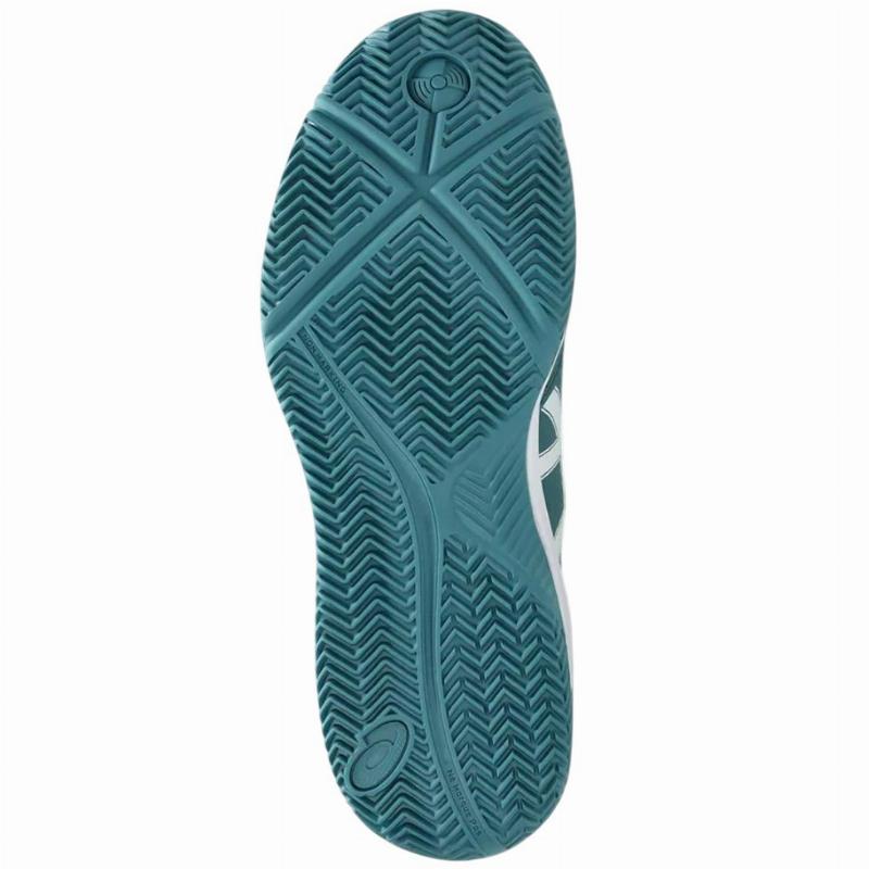 Zapatillas de Padel Asics Gel Dedicate 8 Padel Verde Pino Blanco