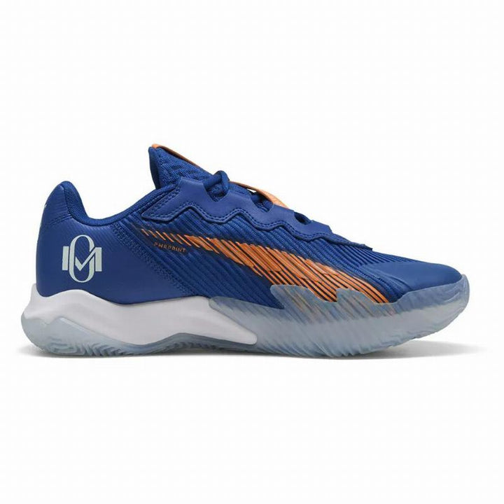 Zapatillas de Padel Puma Momo Gonzalez Nova Elite Azul Naranja