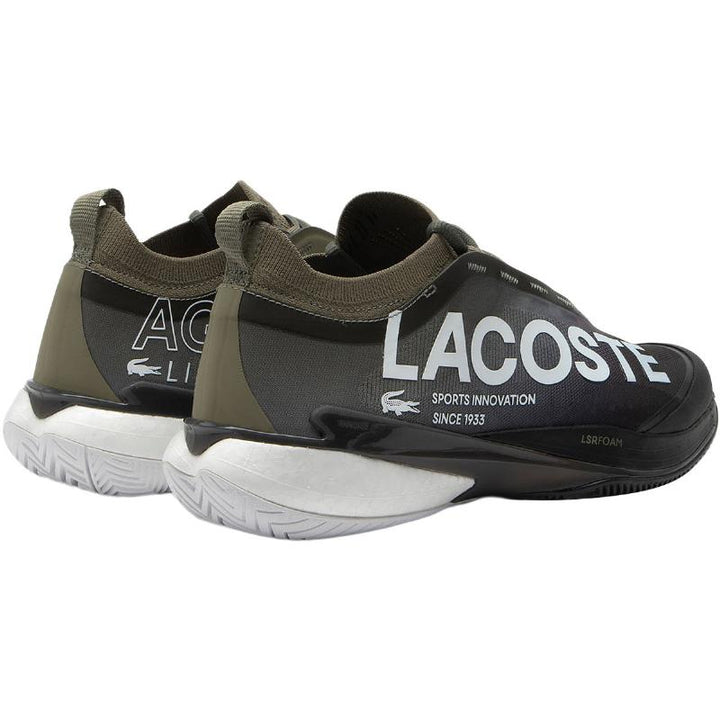 Zapatillas de Pádel de Pádel Lacoste AG-LT25 Lite Kaki Negro